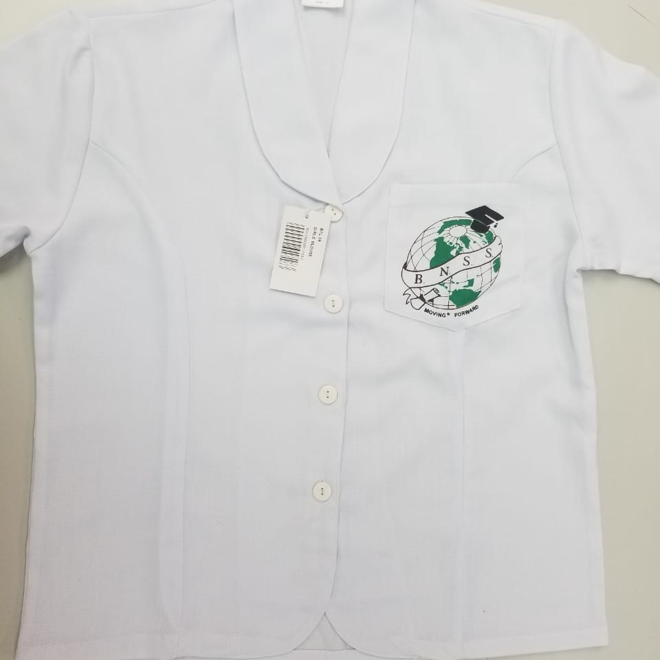 Barataria North Secondary School Girls Blouse Bradford Trading Limited