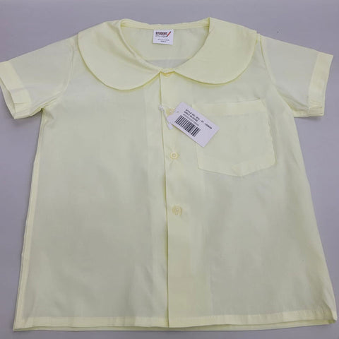 Peter Pan Lemon (Plain) School Blouse