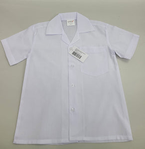Plain White School Shirt