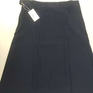 Navy Blue Gore Skirt